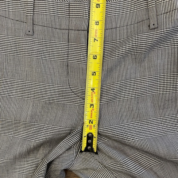 Boss Hugo Boss Women’s Grey Plaid Dress Pants Ankle Trousers US 0 XS - Picture 6 of 7